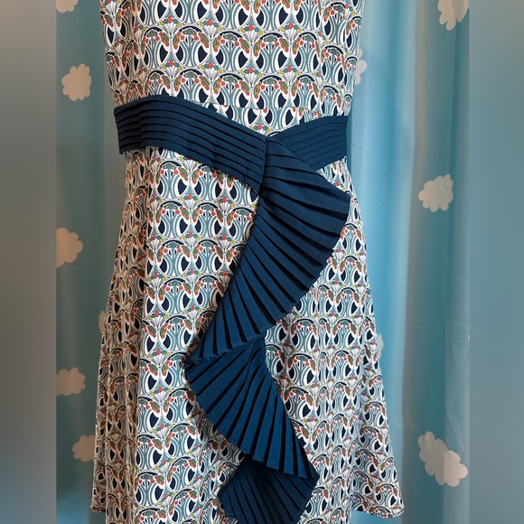 Liberty of London for Target pleated ruffle cross strap dress. - Picture 7 of 7